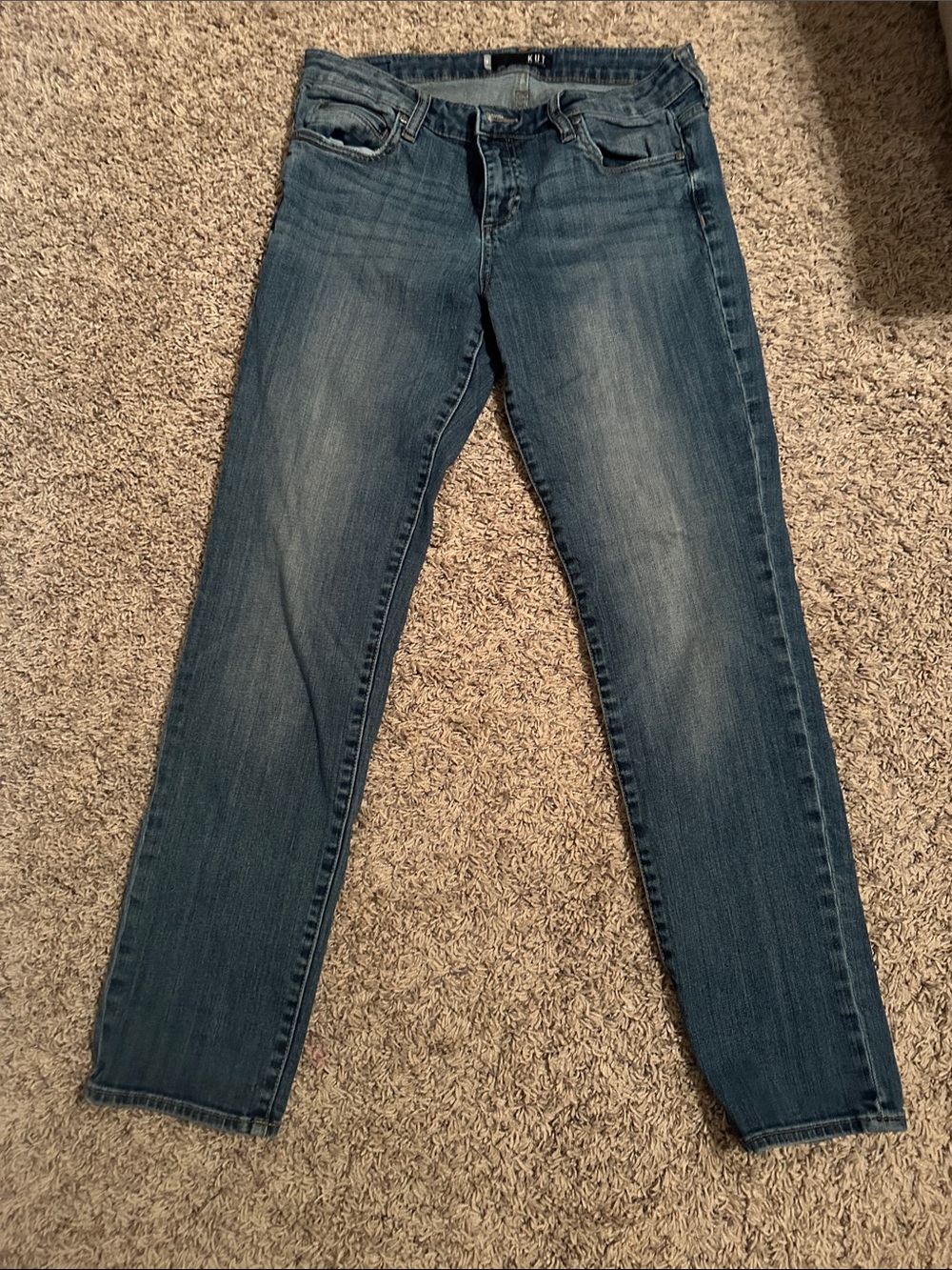 Kut from the Kloth Women's Faded Blue Skinny Jeans